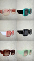Fashionable Retro Square Frame Sunglasses